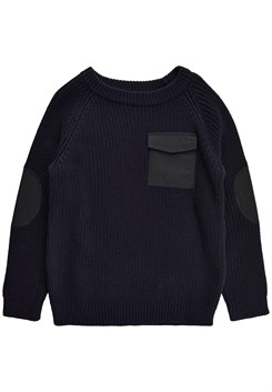 The New Dymo knit pullover - Navy Blazer